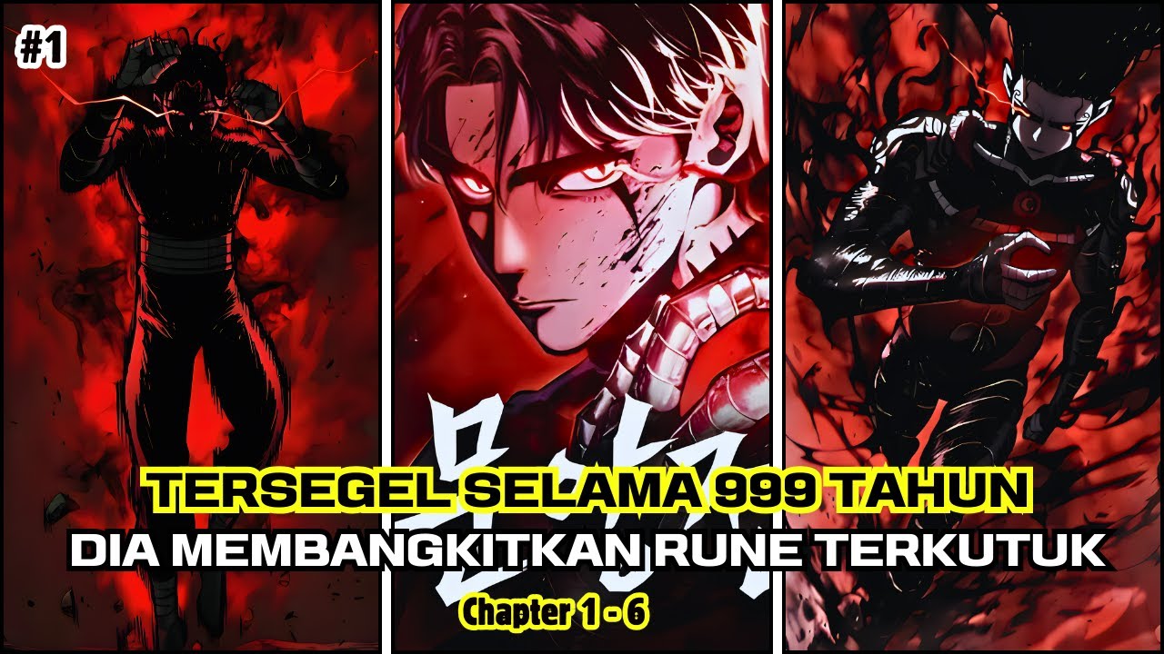 Tersegel Selama 999 Tahun, Dia Membangkitkan RUNE Terkutuk untuk Balas Dendam‼️Alur Cerita Manhwa