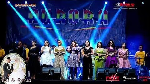 BERDENDANG || ALL ARTIS AURORA || live Kelapa Gading Jakarta || Pernikahan IQBAL & RANIA