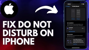 How to Fix Do Not Disturb Turning on Automatically on iPhone (2025)