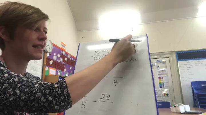 How to find an equivalent fraction with a missing numerator or denominator