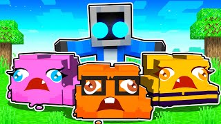 TeeVee Friends become BLOBS in Minecraft!