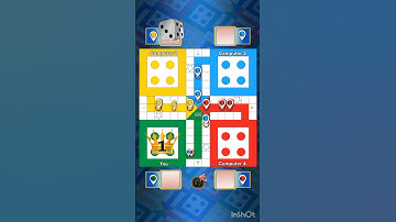 Ludo game in 4 players | #shorts
