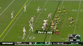 Josh Jacobs shows off his insane contact balance & is rewarded on the next down with a TD