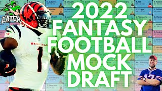 2022 Fantasy Football Mock Draft-8 Team-PPR-1.8-Zero RB Strategy
