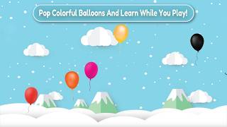 Burst the Balloons Orange Color Gameplay | Balloon Pop Game | Kids Game | Kidemy screenshot 2
