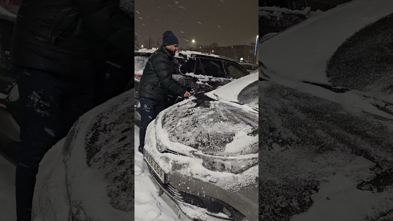 Just 30 Minutes Later… Welcome to Swedish Winter ☃️