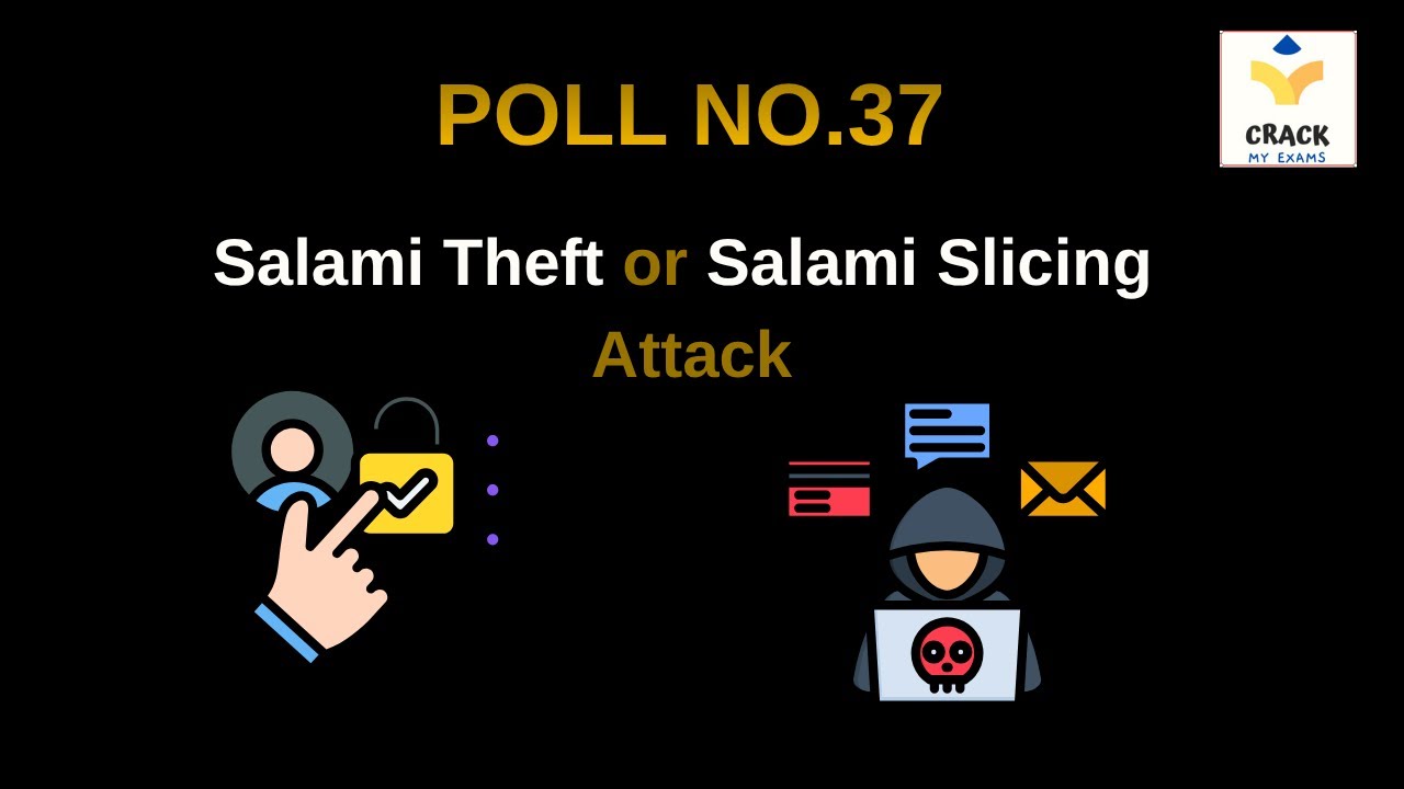 ISA 3.0 Poll No.37 | What Is Salami Slicing Attack? | Crack My Exams
