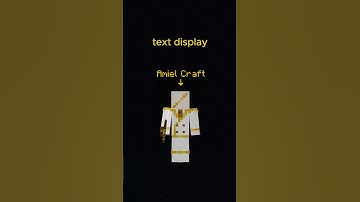 /summon text display in Minecraft #command #minecraft #minecraftshorts