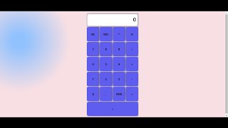 Simple React Calculator || ReactJS || Demo