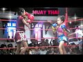 REMINA(Blue)!เรมินะแบกทุอย่างแต่ก็เอาอยู่【女子ムエタイ】小学生試合！Muay Thai fight! キックボクシング