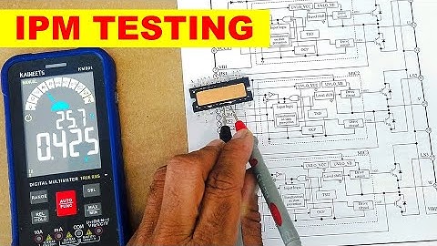 {972K} how to test IPM using multimeter