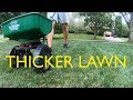 How to OVERSEED a lawn | Fall Rehab Step 3