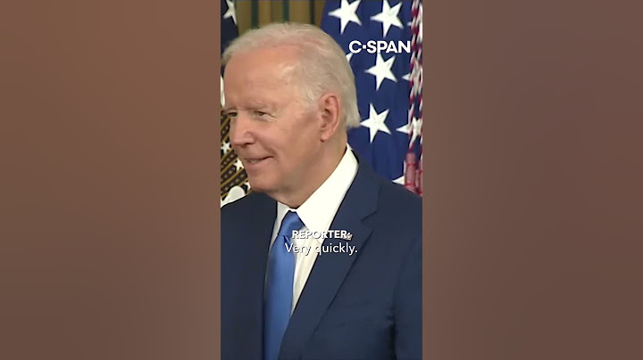 President Biden: “It'd be fun watching them take on each other”