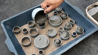 Cement Creative idea - Nice job / Plastic pipes