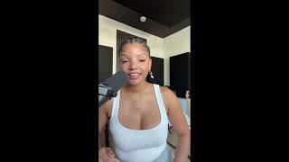 Halle Bailey Covers “Human Nature” by Michael Jackson