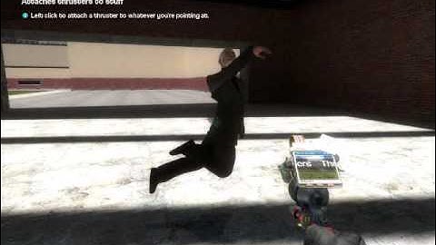Gmod 10 tutorial: how to make ragdolls have spaz attacks like in the movies