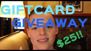 $25 GIFTCARD GIVEAWAY! (1000 SUBSCRIBERS!)
