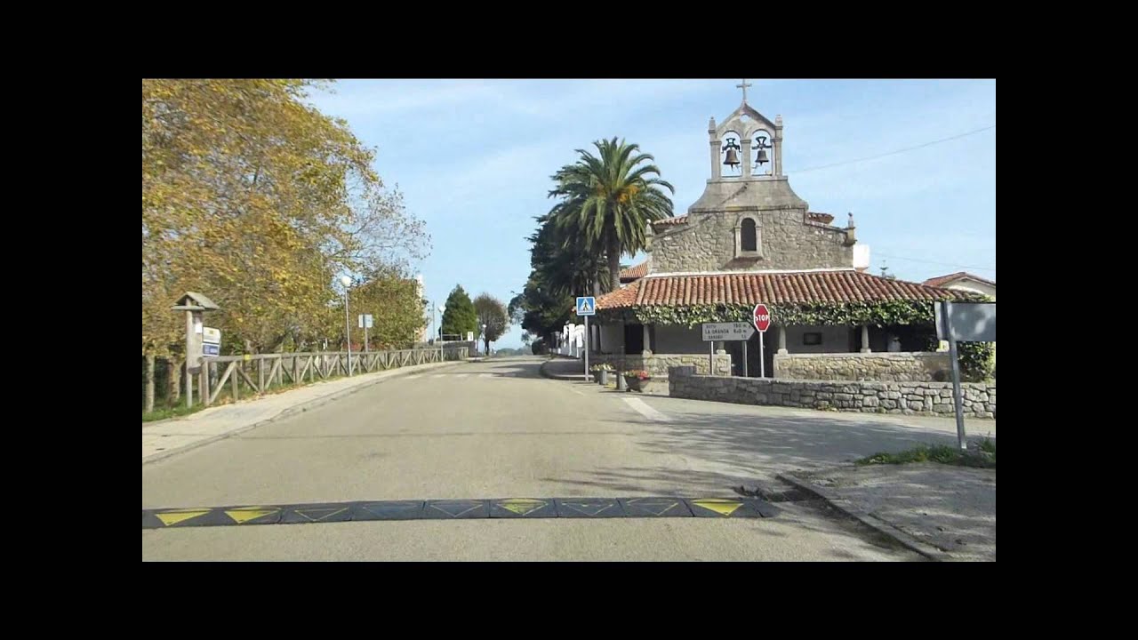 Trayecto a casas rurales Ribadesella Rural desde autovia A-8