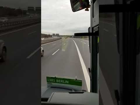 FlixBus Driver Using Mobile while driving