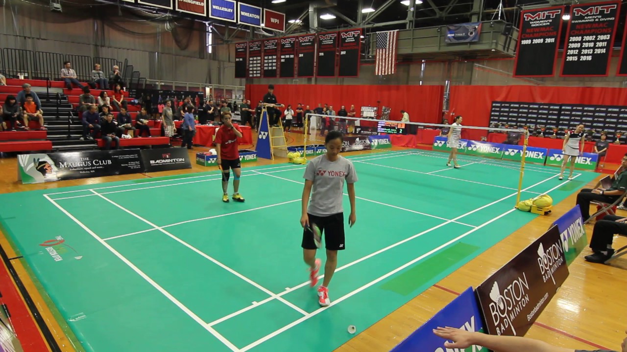 2017 Yonex Boston Open Badminton - Beiwen Jingyou x Tai Yi Jenna Gozali LD Finals Cam 1 Part 1