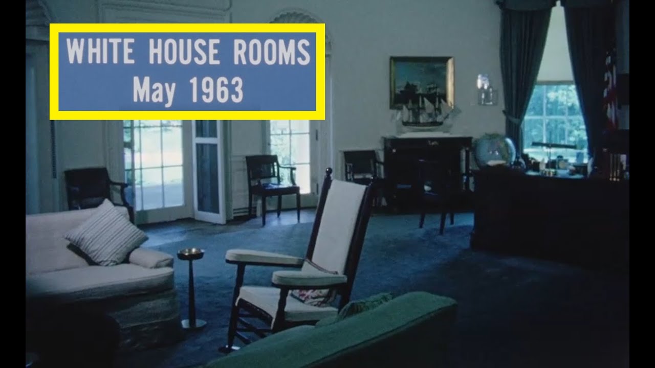 OFFICIAL WHITE HOUSE COLOR FILM "WHITE HOUSE ROOMS MAY 1963" YouTube