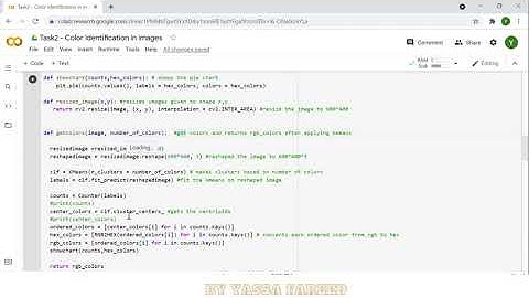 The Sparks Foundation (GRIP) Task 2: Color Identification in Images