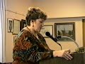 Галина Старовойтова - выступление в Литературном фонде в США  1993 год