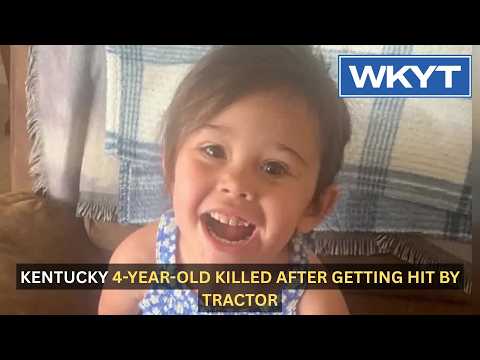 Kentucky 4-year-old killed after getting hit by tractor