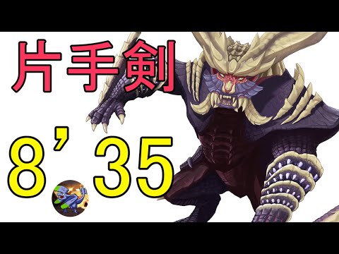 【モンハンライズ】マガイマガドの討伐　片手剣8分35秒【DEMO】