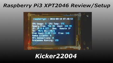 Raspberry Pi3 XPT2046 Review/Setup