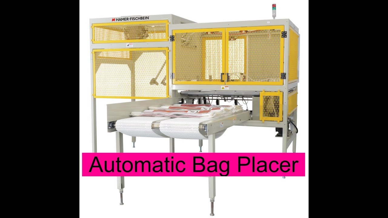 Automated Bag Placer Automatic Bag Hanger Hamer 1200BH YouTube