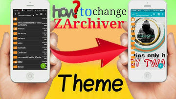 How to change zArchiver  theme like (Androking) part 2 ||. Teach with Arnav