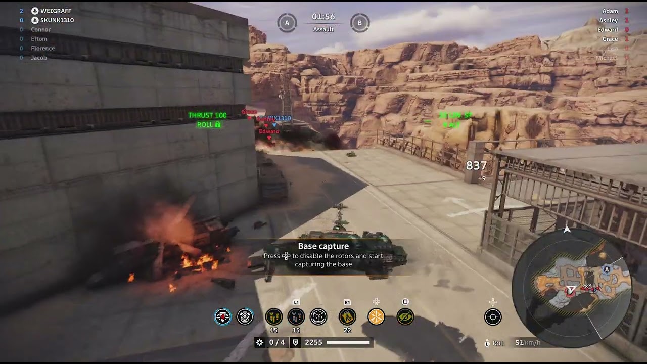 Crossout Squall Incinerator Heli Patrol
