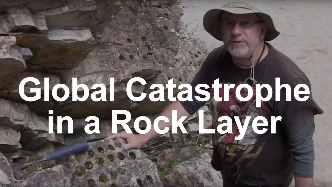 Global Catastrophe in a Thin Rock Layer