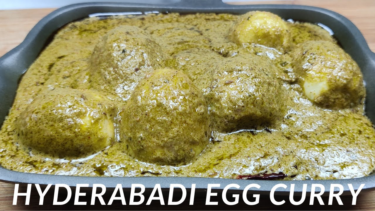 Hyderabadi Egg Curry हैदराबादी अंडा करी Hyderabadi Style Egg Curry