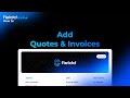 How to Create Quotes and Invoices | fielddEDU