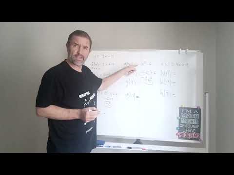 Function Notation - Evaluating Functions 