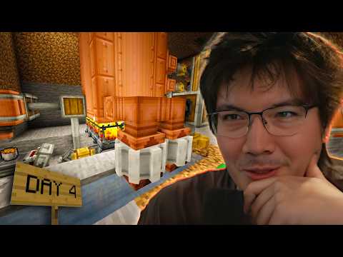 OUR LIFE AS A MARRIED COUPLE! - OfflineTV Minecraft SMP Day 4