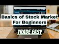 Learning Basics of Stock Market For Beginners &amp; Experienced!