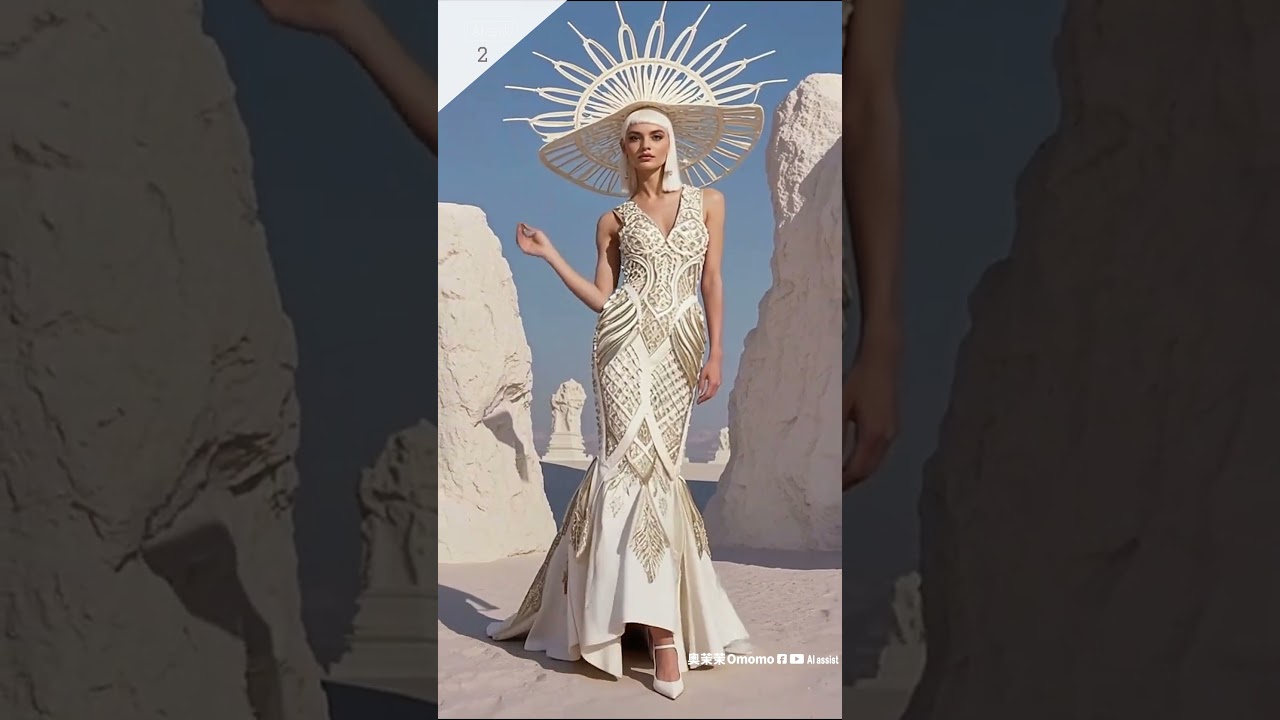 Crowned in White: Haute Couture Queens of the Desert 