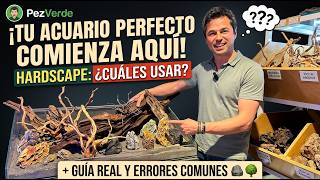 HARDSCAPE en AQUASCAPING: Qué MADERAS y ROCAS usar 🪨 🌳  (Guía REAL + Errores Comunes) | PezVerde