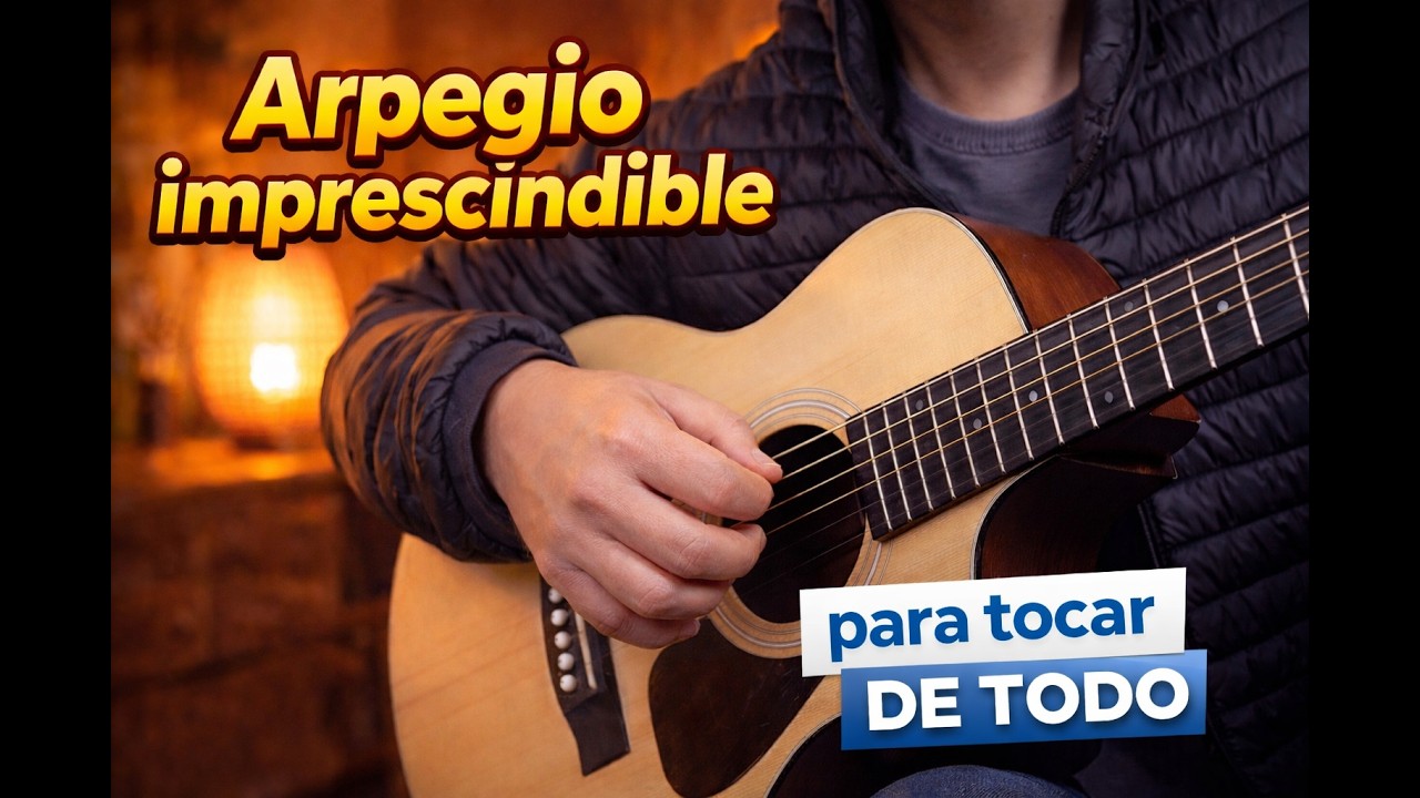 Si eres principiante debes aprender este arpegio si o si.