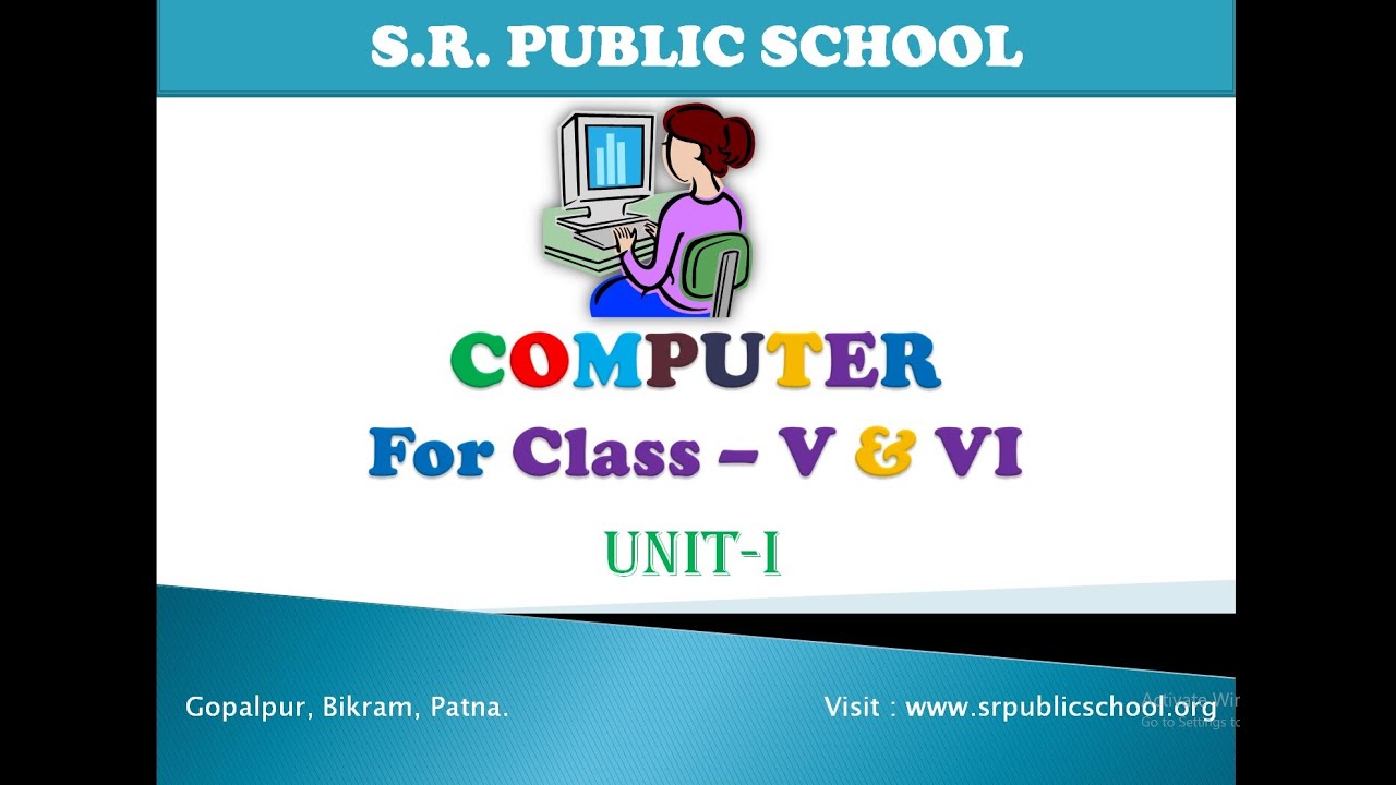 CLASS 5 & 6 COMPUTER CH 1 - YouTube
