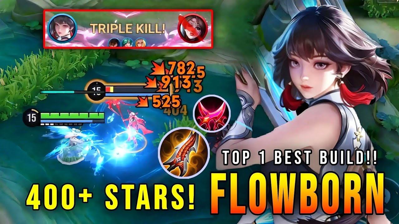 В одиночку вытащи команду!! Сложный матч в Flowborn (более 400 звезд) – Лучшая сборка | Honor of ...