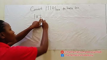Convert 11101 in base two to base ten | Binary numbers