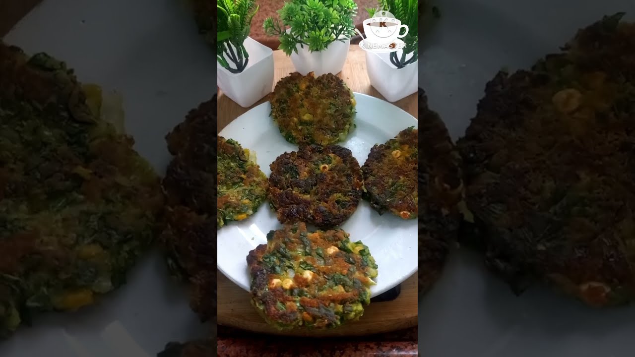 Chana Dal Palak Pancake | 🥞 | Healthy Snacks | Winter Special | Mom'skitchen 😋