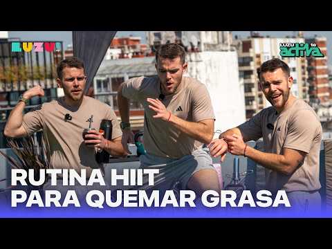 #LUZUTEACTIVA | A ROUTINE THAT MAKES YOU BURN FAT + MILI DIDN'T ESCAPE THIS TIME