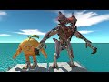 Boss Race: odin din dun  vs raijin  Who is Faster? Animal Revolt Battle Simulator
