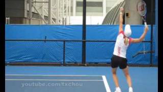 Justine Henin - Serve