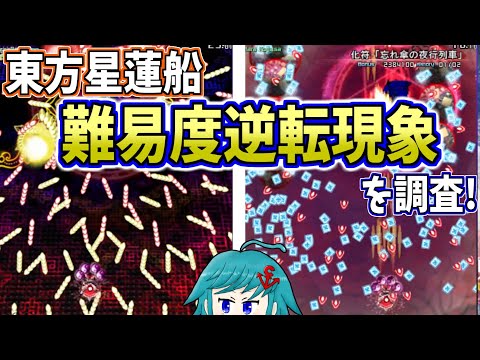 ノーマルの白蓮通常2はルナティックよりも難しい!? 難易度逆転現象を調査【東方星蓮船 2026/1/28】【切り抜き】
